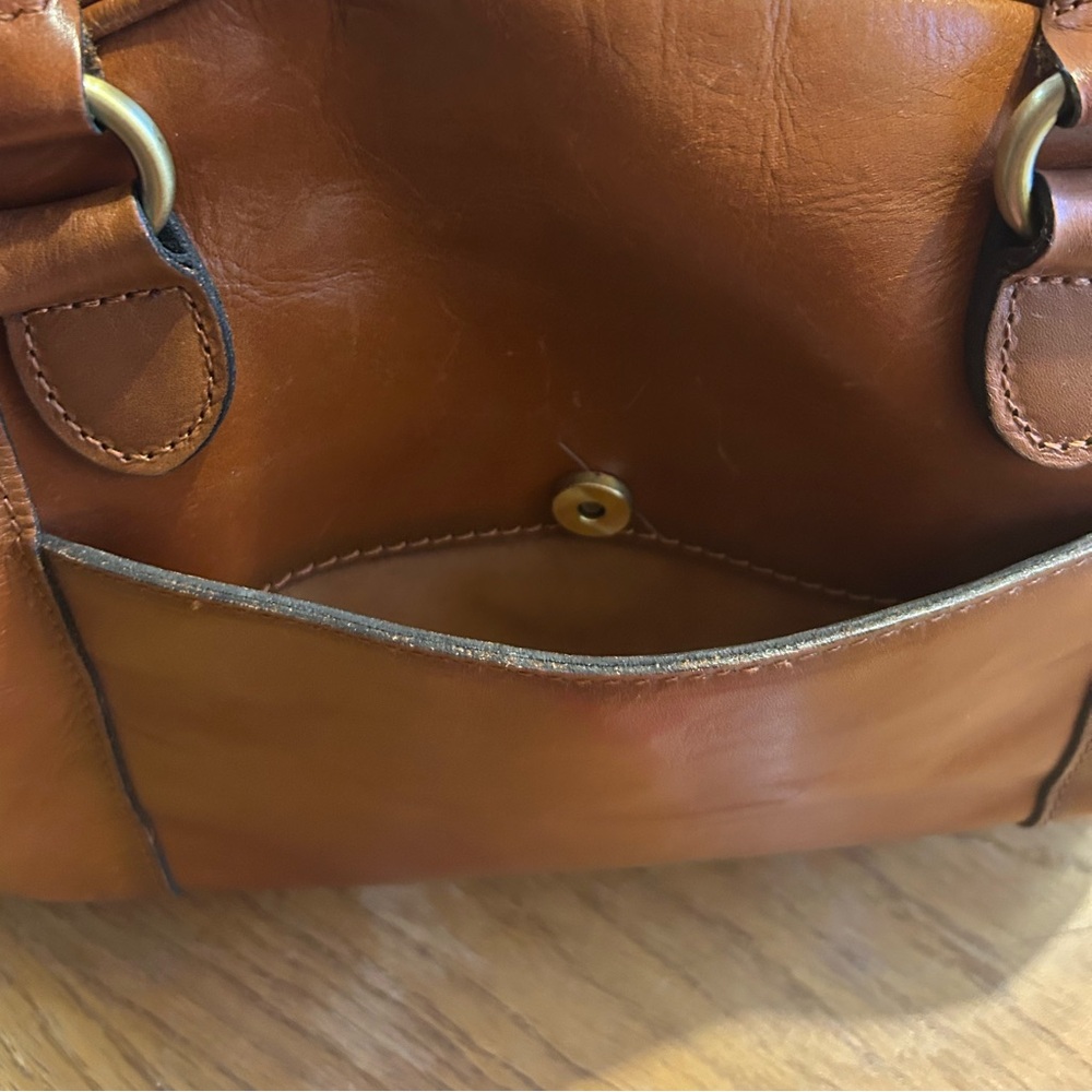 Patricia Nash Kavala Heritage Satchel Handbag in Cognac - Picture 12 of 16